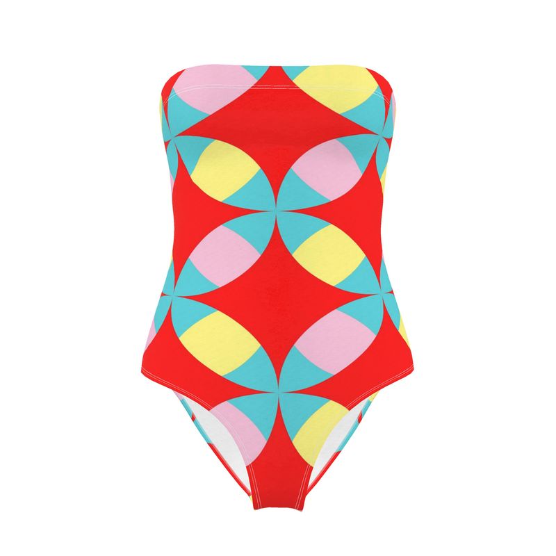 The Harlequin Harmony Strapless Swimsuit