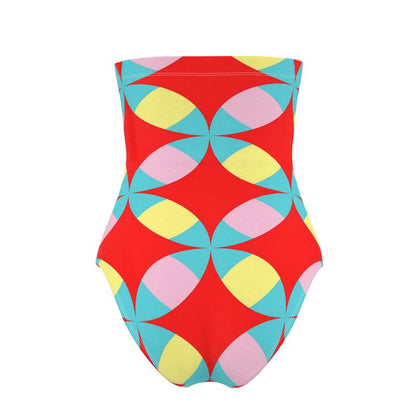 The Harlequin Harmony Strapless Swimsuit